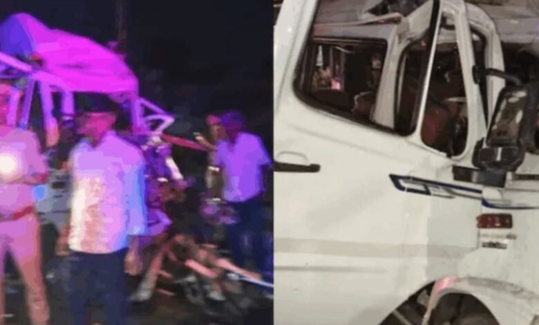 जोधपुर में भीषण सड़क हादसा: ट्रेलर से भिड़ी बोलेरो, चार लोगों की मौके पर दर्दनाक मौत