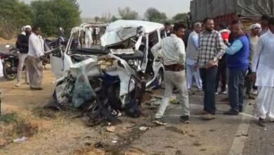 Manoharpur-Dausa NH पर भयंकर हादसा, ट्रक और Eco कार की टक्कर में 4 की मौत, 4 घायल गंभीर